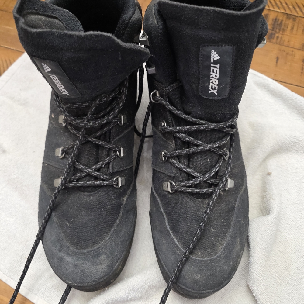 Adidas Terrex Black Hiking Boots